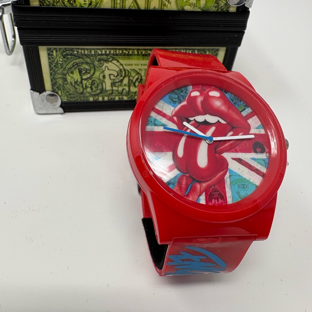 Flud x Ron English Watch (British edition) with Box vintage never been worn new - Picture 2 of 15